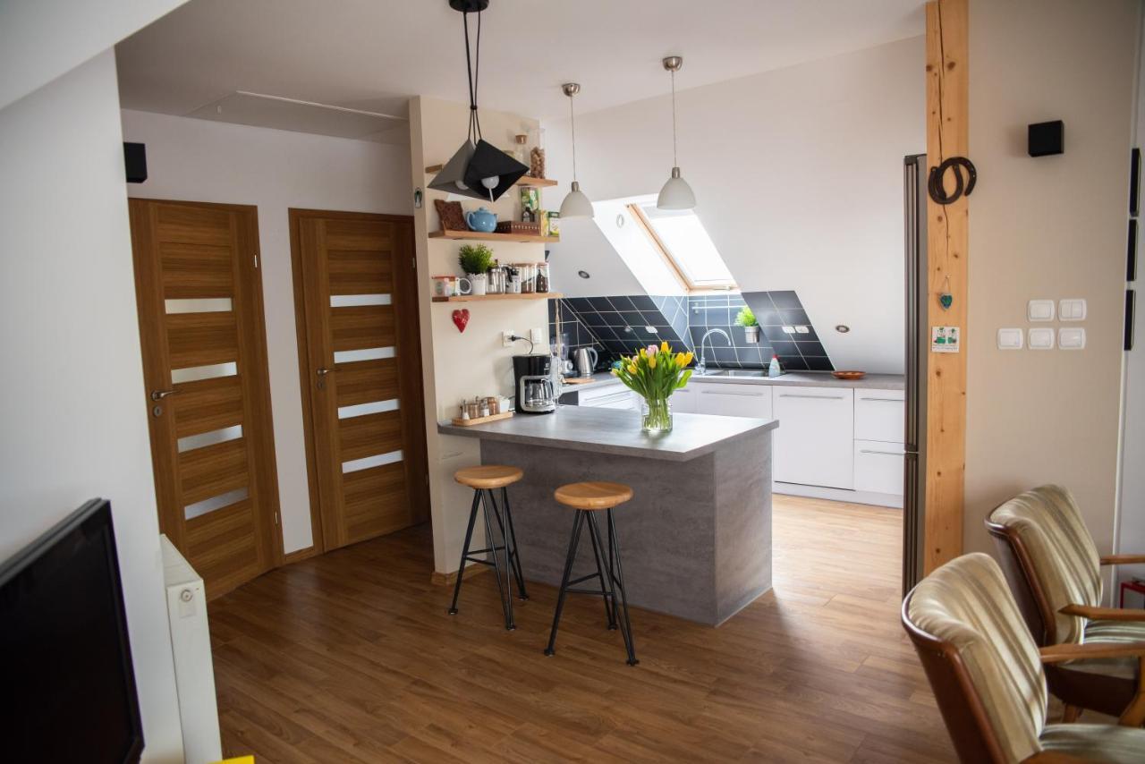 Na Zamkowej Apartament Łagów Kültér fotó